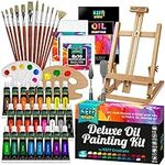 KEFF Oil Paint Set for Adults and K