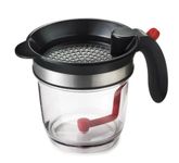 Cuisipro 747301 BPA Free 4-Cup Fat Separator, Clear/Black