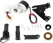 FONSOLUM Electric Bicycle Motor Kit, 24V 250W E-Bike Conversion Kit, Electric Bicycle Retrofit w/Brushed Controller, DIY Powerful Electric Scooter Motor Kit Chain Drive Convert for 16-28''Wheel