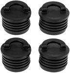 Prettyia 4X Kayak Scupper Plug Drain Holes Bung Marine Boat Canoe Paddle Accessories