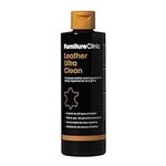 Furniture Clinic Leather Ultra Clean - All-Purpose Leather Cleaner - Leather Cleaner for Sofas - Leather Car Interior Cleaner - Deep Cleans All Leather Types and Colours - 250ml