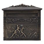 Fine Art Lighting ME03 Wall Mounted Mailbox, Rustic Bronze