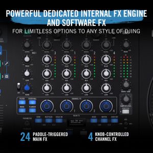 Rane DJ FOUR 4-Deck DJ Controller – Professional Performance Mixer