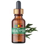 Organix Mantra Eucalyptus Essential Oil for Skin, Hair, Sinus & DIY- 100% Natural & Steam Distilled Oil - 15ML