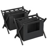 SONGMICS Luggage Rack, Black URLR005B02