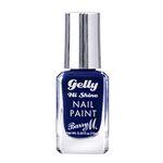 Barry M Gelly Nail Paint, Dark Blue, Aronia Berry