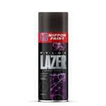 Nippon Paint Pylox Spray Paint (400ML, Glossy Black)-Quick Drying & Low Odor Aerosol Paint for Wood Metal Plastic Glass-Multipurpose DIY Paint for Art Craft Furniture Home Decor Automotive