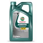 Castrol MAGNATEC 5W-30 - Engine Oil (5L Pack) - Full Synthetic, BS6 Ready, API SP, ACEA C2, Dualock Technology for Petrol/CNG, Hybrid and Diesel Cars