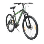 XCi Swagger X Mountain Bike | 26-Inch Tyres | 7-Speed Shimano Gears | Front Suspension | Mechanical Disc Brakes | Youth 12+ Years |17-Inch Ultra Light Steel Frame |Green