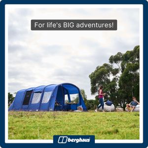 Berghaus Air 400XL 4-Person Inflatable Tent – Spacious Family Camping