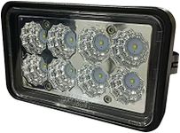 Tiger Lights TL750 12V Skid Steer Headlight Compatible With/Replacement For Case 40XT, 410, 420, 420CT, 430, 435, 440, 440CT, 445, 445CT, 450, 450CT, 465, 60XT Flood Offroad Light