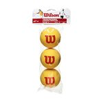 Wilson Tennis Balls, Starter Foam, Pack of 3, Yellow/Red, for Children, WRZ258900