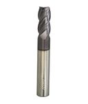 Rohit 4 Flute C-122 Solid Carbide Square Nose End Mill 5/16" Cut Diameter and 5/16" Shank Diameter 2" OAL