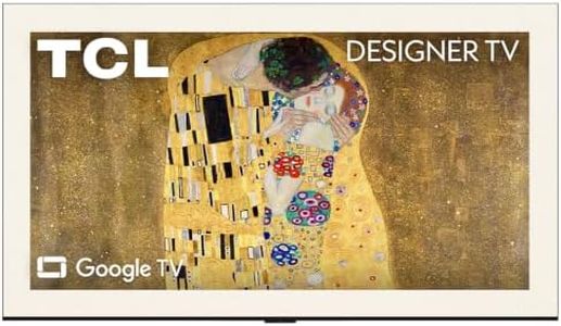 TCL 85-Inch Designer Series QD-Mini LED TV, 4K Google Smart TV, 85A400U
