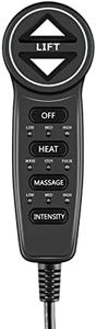 MineCtrl Lift Chairs Power Recliners 5 Pin Prong MLSK55-A1 Remote Handset Controller Hand Control with USB Heat and Massage