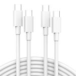 2 Pack 6.6FT USB C Cable for iPad 10th, Pro 13 12.9 11 inch, Air 6th 5th 4th, Mini 6, Compatible with MacBook Air Pro Charger, Pixel 7 Pro, Type C Fast Charger Cord for iPhone 16 15 Pro Max, 60W 3A