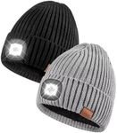 Beanie with Light for Men 2 Pack, H