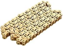 WOOSTAR 428 Heavy Duty Drive Chain 104 Links Replacement for Motorcycle ATV 4 Wheeler Quad Dirt Bike Go Kart Gold