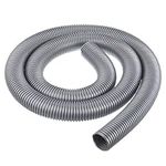 PATIKIL EVA Flexible Vacuum Cleaner Hose, 45 mm Outer Diameter 2M Length Dust Collection Hose for Industrial Vacuum Cleaner, Gray