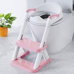 Potty seat for Toilet with Step Sto