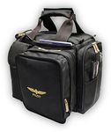 Design4Pilots - Crosscountry Pilot Bag for Overland and Day Trips - Black