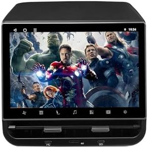 8.66 inch Tesla Model Y Rear Display Screen, Tesla Rear Screen for 2019-2024 Tesla Model Y, Tesla Screen for Model 3 2019-2023 HD Display 4G+64G Rear Display Screen Support Air Conditioning Control