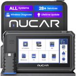 MUCAR Car Diagnostic Tool for All Vehicles, VO6 Wireless OBD2 Scanner with 28 Free Reset Service+ All System Diagnostic OBD2 Code Reader Forever Free, 2024 Newest Car Reader with Bluetooth