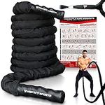 Pro Battle Ropes with Anchor Strap 