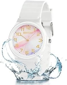 GUUMUXIN Montres pour Enfants pour garçons et Filles étanches analogiques à Quartz pour l'enseignement des Montres pour Adolescents, Cadeaux pour Enfants