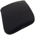 Kensington 82025 Memory Foam Backrest, 14-1/4 W x 1-3/4 D x 13-1/4 H, Black