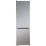 Russell Hobbs Freestanding Fridge Freezer, 54cm Wide, 180cm High, 204L Fridge Space, 84L Freezer Space, 4 Shelves, 4 Door Racks, Eco Friendly, Silver, RH180FF541E1S