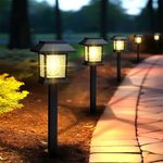 Greluna Solar Lights Outdoor, 6 Pac