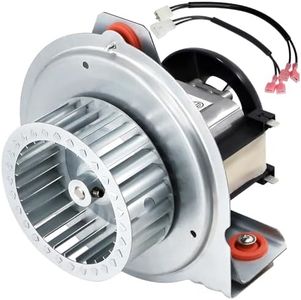 Hiorucet HC21ZE117 318984-753 Inducer Motor Assembly for Carrier Payne Bryant, Jakel J238-150-1571 Furnace Draft Inducer Blower Motor HC21ZE117-B with HC21ZE114A Motor and LA11AA005 Blower Wheel.