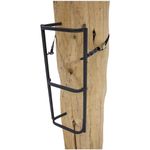 River's Edge RE727 Big Foot Grip Rail, Tree Stand, Climbing System, 32" Section, Ladder Style, Permanent Non-Slip Coating, Black