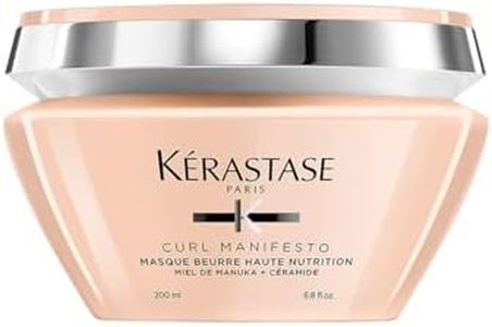 Kérastase Curl Manifesto Hair Mask for Curly, Wavy Hair 200ml | Hydrating Hair Mask for Curly & Wavy Hair | Reduces frizz| Infused with Manuka Honey, Glycerin & Ceramide