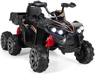 GYMAX Kids Ride on ATV, 12V Electri