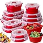 Layhit 12 Pcs Collapsible Food Stor