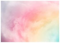 AIIKES 8X6FT Rainbow Cloud Birthday Backdrop Gradient Color Cloud Photography Backdrop Baby Shower Girl Birthday Cake Smash Wedding Party Decoration Photo Studio Props 12-420