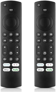 (Pack of 2) Replacement Universal Remote for All Insignia Smart TVs Toshiba Smart TVs AMZ Omni TV and AMZ 4-Series Smart TVs Remote Control