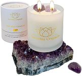 Serenity Crystals Candle Infused wi