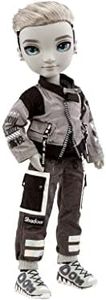 Rainbow High Shadow High Series 1 Ash Silverstone- Greyscale Boy Fashion Doll. 2 Silver Designer Outfits to Mix & Match, Great Kids 6-12 Years Old and Collectors, Multicolor (583578EUC)