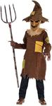 Amscan Boy's Scary Scarecrow Fancy Dress Costume, Size 8-10 Years