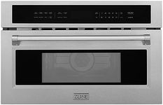 ZLINE 30" 1.6 cu ft. Built-in Convection Microwave Oven in DuraSnow® Stainless Steel with Speed and Sensor Cooking
