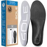 SOLE Active Thin Low Volume Footbed Insoles, Mens Size 10 / Womens Size 12