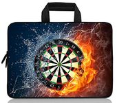 11.6" 12" 12.1" 12.5 inch Laptop Handle Bag Neoprene Notebook Carrying Pouch Chromebook Sleeve Ultrabook Case Tablet Cover Fit Apple MacBook Air HP DELL Lenovo Asus Samsung Google (Darts Fire)