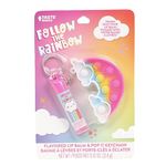 Lip Balm Pop It Keychain- Rainbow