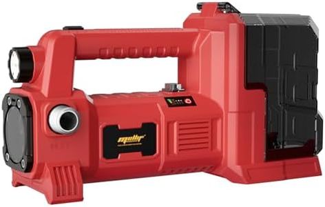 Brushless Water Transfer Pump Compatible with Milwaukee 18V Battery (Tool Only), 1/4HP 540GPH Cordless Self Priming Utility Pump for Pool Draining, Pond, Watering, Garden, Tank