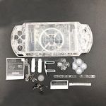 Full Shell Housing Case Cover with Buttons Kit Set for Sony PSP3000 PSP 3000 3001 3002 3003 3004 Series Replacement - Clear