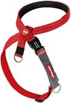 EzyDog Crosscheck Harness - Dog Training Harness - No Pull Harnesses for Dogs - Escape Proof, Reflective, Comfortable, Easy to Fit (S, Red)