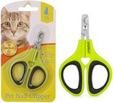 Pet Nail Clippers, OneCut New Upgrade Version Cat & Kitten Claw Nail Clippers for Trimming, Professional Pet Nail Clippers Best for a Cat, Puppy, Kitten & Small Dog